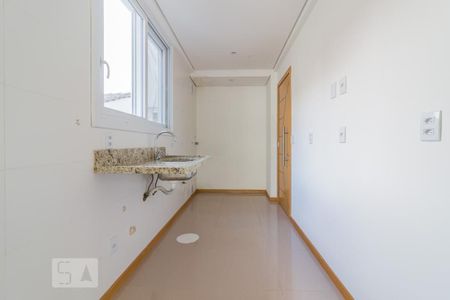 Cozinha de apartamento à venda com 3 quartos, 93m² em Cristal, Porto Alegre