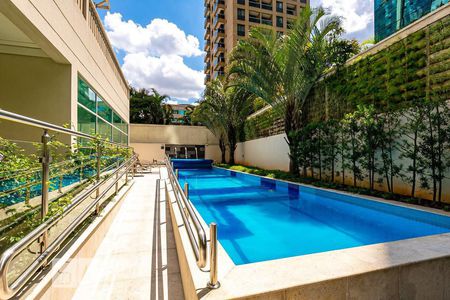 Apartamento à venda com 41m², 1 quarto e 2 vagasPiscina