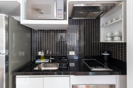 Cozinha de apartamento à venda com 1 quarto, 41m² em Vila Olímpia, São Paulo