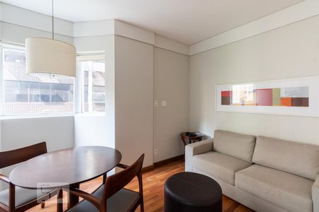 Sala de apartamento à venda com 1 quarto, 41m² em Vila Olímpia, São Paulo