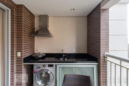 Varanda de apartamento à venda com 1 quarto, 41m² em Vila Olímpia, São Paulo