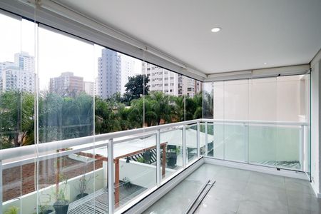 Varanda de apartamento à venda com 1 quarto, 49m² em Campo Belo, São Paulo
