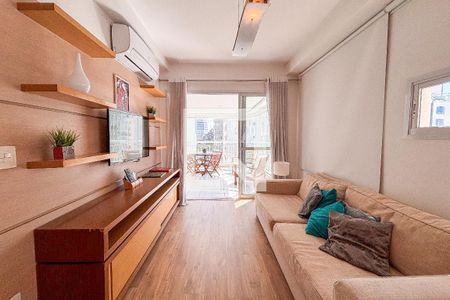 Sala de apartamento para alugar com 2 quartos, 90m² em Cerqueira César, São Paulo