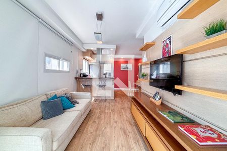 Sala de apartamento para alugar com 2 quartos, 90m² em Cerqueira César, São Paulo