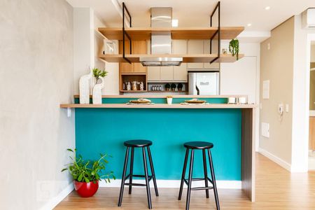 Studio à venda com 50m², 1 quarto e 1 vagaCozinha