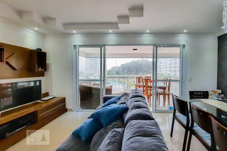Sala de apartamento à venda com 3 quartos, 107m² em Vila Lusitania, São Bernardo do Campo
