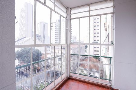 Varanda de apartamento para alugar com 1 quarto, 45m² em Santa Cecília, São Paulo