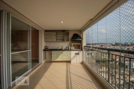 Varanda da Sala de apartamento à venda com 3 quartos, 106m² em Vila Guarani (z Sul), São Paulo