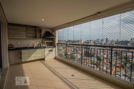 Varanda da Sala de apartamento para alugar com 3 quartos, 106m² em Vila Guarani (z Sul), São Paulo