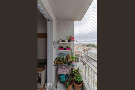 Sacada Sala de apartamento à venda com 2 quartos, 50m² em Jardim Jaú (zona Leste), São Paulo