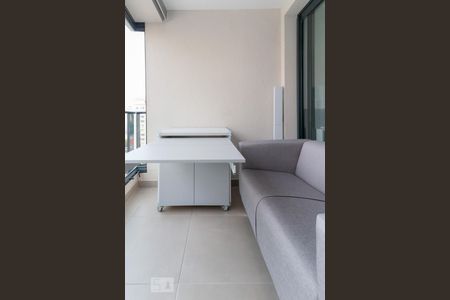 Studio à venda com 26m², 1 quarto e sem vagaVaranda