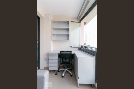 Studio à venda com 26m², 1 quarto e sem vagaVaranda