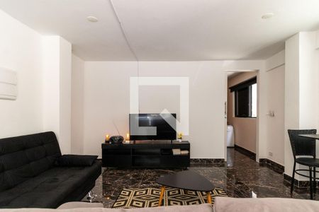 Sala de apartamento para alugar com 1 quarto, 106m² em Perdizes, São Paulo