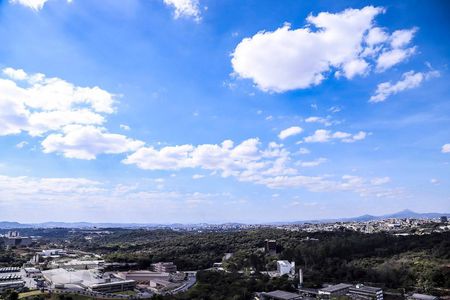 Vista da Suíte de apartamento à venda com 2 quartos, 100m² em Engenho Nogueira, Belo Horizonte