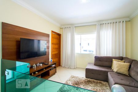 Sala de TV de casa à venda com 3 quartos, 172m² em Jardim Alvorada, Santo André