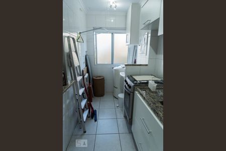 Cozinha - Área de serviço de apartamento para alugar com 1 quarto, 40m² em Vila Andrade, São Paulo