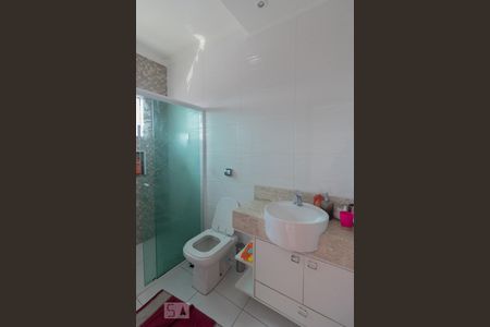 Banheiro da Suíte 1 de casa à venda com 3 quartos, 170m² em Vila Pereira Barreto, São Paulo