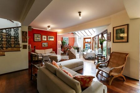 Sala de casa de condomínio para alugar com 4 quartos, 220m² em Jardim Ampliação, São Paulo