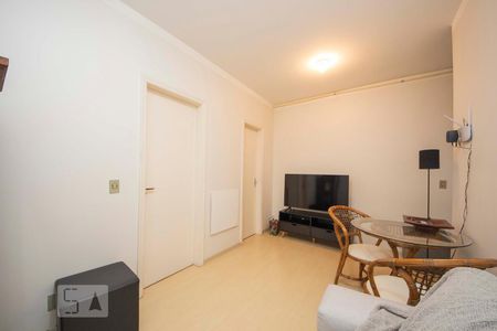 Sala  de apartamento à venda com 1 quarto, 42m² em Humaitá, Porto Alegre