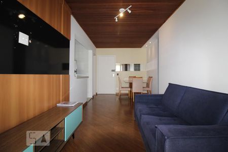 Sala de apartamento para alugar com 2 quartos, 75m² em Barcelona, São Caetano do Sul