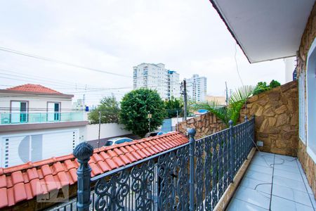 Varanda da Sala de Estar de casa à venda com 3 quartos, 367m² em Campestre, Santo André