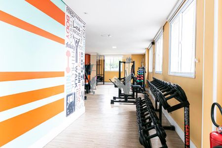 Apartamento à venda com 64m², 3 quartos e 1 vaga Apartamento à venda com 64m², 3 quartos e 1 vagaÁrea comum - Academia