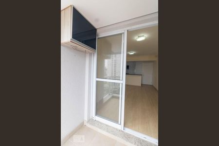 Varanda da Sala de apartamento à venda com 2 quartos, 63m² em Vila Pires, Santo André