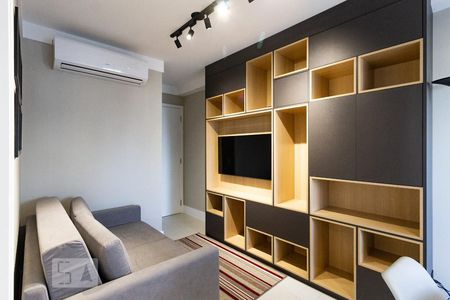 Sala de apartamento para alugar com 2 quartos, 52m² em Pinheiros, São Paulo