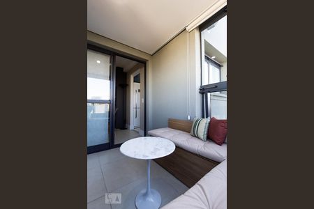 Varanda da Sala de apartamento para alugar com 2 quartos, 52m² em Pinheiros, São Paulo