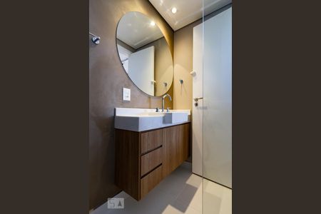 Apartamento para alugar com 52m², 2 quartos e 1 vaga Apartamento para alugar com 52m², 2 quartos e 1 vagaBanheiro da Suíte 1