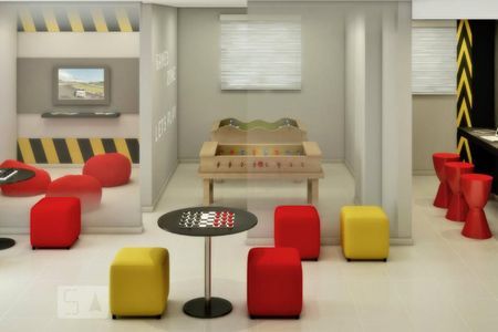 Apartamento à venda com 53m², 2 quartos e 1 vagaÁrea comum - Salão de jogos infantil
