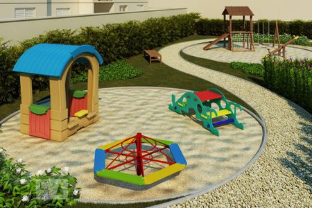 Apartamento à venda com 53m², 2 quartos e 1 vagaÁrea Comum - Playground