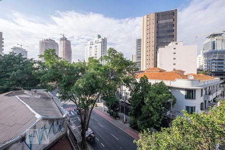 Sala - Vista de apartamento para alugar com 1 quarto, 52m² em Pinheiros , São Paulo