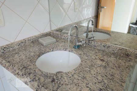 Banheiro - pia de kitnet/studio para alugar com 1 quarto, 34m² em Jardim Nova Aliança Sul, Ribeirão Preto