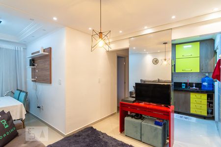 Sala de apartamento para alugar com 2 quartos, 52m² em Jardim, Santo André