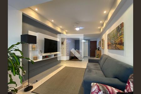 Sala de apartamento para alugar com 3 quartos, 104m² em Recreio dos Bandeirantes, Rio de Janeiro