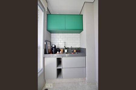 Varanda gourmet da Sala  de apartamento para alugar com 2 quartos, 65m² em Centro, São Bernardo do Campo