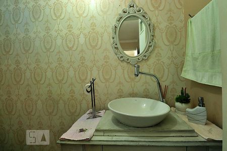 Lavabo de casa à venda com 3 quartos, 152m² em Casa Branca, Santo André