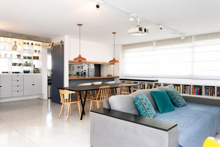 Sala de apartamento à venda com 4 quartos, 196m² em Paraíso, São Paulo