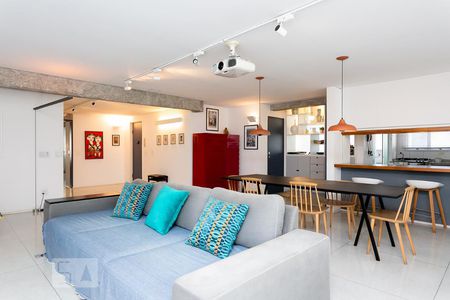 Sala de apartamento à venda com 4 quartos, 196m² em Paraíso, São Paulo