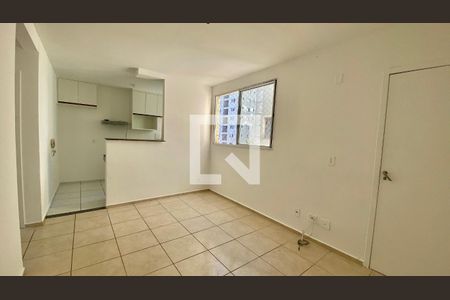 Sala de apartamento para alugar com 2 quartos, 46m² em Estrela do Oriente, Belo Horizonte