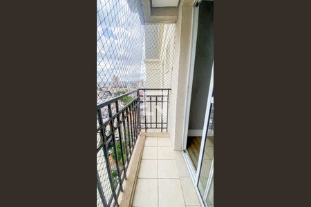 Varanda da Sala de apartamento para alugar com 2 quartos, 52m² em Campestre, Santo André