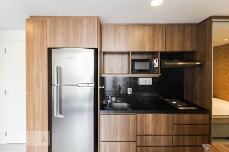 Studio para alugar com 35m², 1 quarto e 1 vaga Studio para alugar com 35m², 1 quarto e 1 vagaCozinha