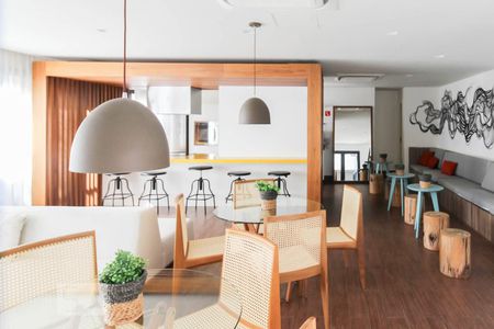 Studio para alugar com 35m², 1 quarto e 1 vaga Studio para alugar com 35m², 1 quarto e 1 vagaÁrea comum - Salão de festas