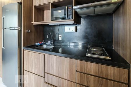 Studio para alugar com 35m², 1 quarto e 1 vaga Studio para alugar com 35m², 1 quarto e 1 vagaCozinha