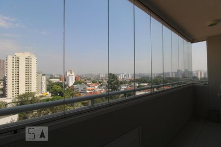 varanda de apartamento para alugar com 1 quarto, 33m² em Santo Amaro, São Paulo