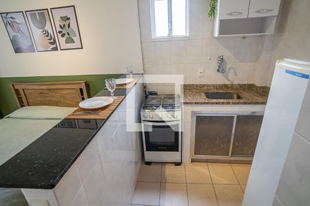 Studio para alugar com 25m², 1 quarto e sem vagaCozinha