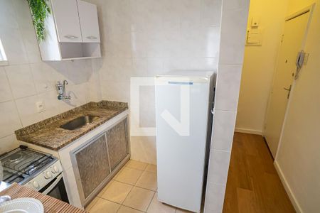 Studio para alugar com 25m², 1 quarto e sem vagaCozinha