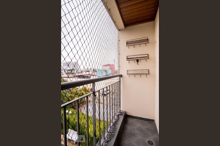 Varanda da Sala de apartamento para alugar com 2 quartos, 56m² em Brás, São Paulo