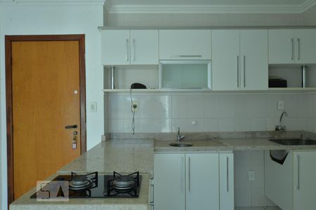 Cozinha de apartamento para alugar com 1 quarto, 45m² em Asa Norte, Brasília